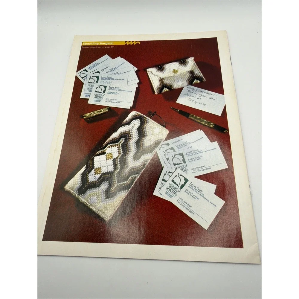 Vintage 1994 Plastic Canvas Crafts Magazine Complete‎ Year February-December
